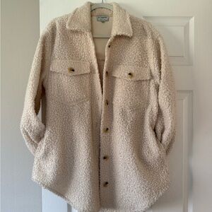 By Together Cream Teddy Jacket